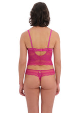 Load image into Gallery viewer, Wacoal Ravissant Tanga (Black, Delicacy, Orchid flower)