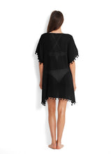 Load image into Gallery viewer, Seafolly Kaftan (Black)