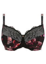 Load image into Gallery viewer, Fantasie Side Support Bra  PIPPA (Black Floral)FL100701
