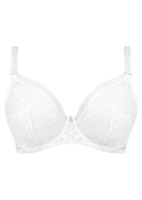 Load image into Gallery viewer, Fantasie Fusion Lace Molded Plunge Bra (White)
