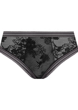 Load image into Gallery viewer, Fantasie Fusion Lace Brief - Black AND Blush
