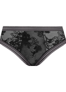 Fantasie Fusion Lace Brief - Black AND Blush