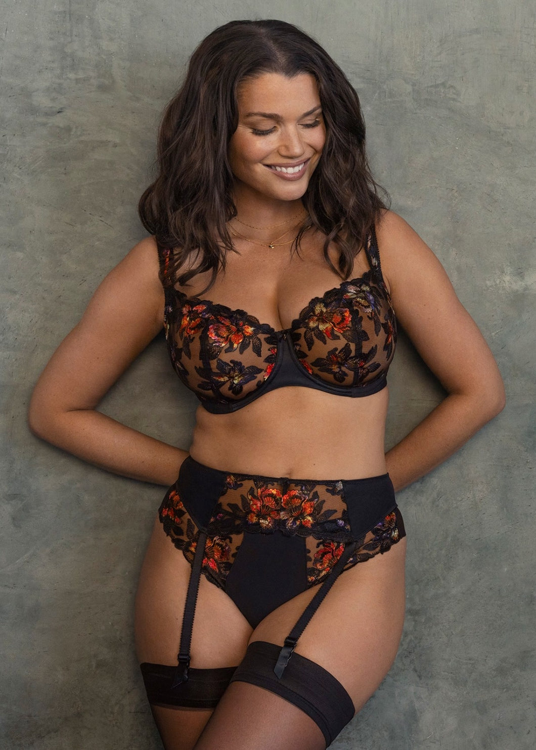 Fantasie Magdalena Suspender (Black)