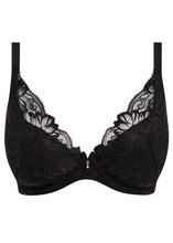 Load image into Gallery viewer, Wacoal Abellia Uw Plunge Lace Bra (Black)

