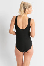 Load image into Gallery viewer, Poolproof Barbados One Piece Mastectomy Friendly Swimsuit - Chlorine Resistant (Black)
