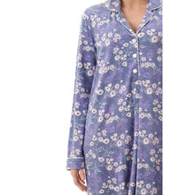 Load image into Gallery viewer, Givoni 7LG45E -Elaine Sleepshirt With Piping (Dusk)
