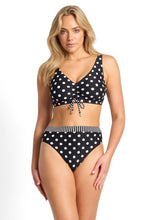 Load image into Gallery viewer, Sunseeker Seoul F-G Tie Bikini Top -(Black)
