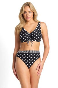 Sunseeker Seoul F-G Tie Bikini Top -(Black)