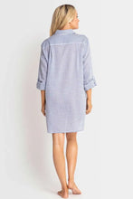 Load image into Gallery viewer, Sunseeker Summer Stripe Painters Shirt - Blue
