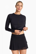 Load image into Gallery viewer, Jantzen Cosmopolitan Layered Swim Skirt -(Black)
