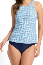 Load image into Gallery viewer, Sunseeker High Neck  Mastectony Tankini Top (Ink)
