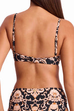Load image into Gallery viewer, Sunseeker Shell City Gathered Moulded Bra - Black
