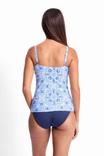 Load image into Gallery viewer, Sunseeker Classic Singlet Tankini Top -Blue
