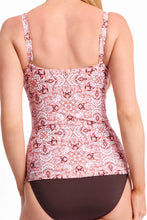 Load image into Gallery viewer, Sunseeker Cowboy Classic Singlet Tankini Top -Coco
