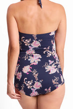 Load image into Gallery viewer, Jantzen Saffron Halter Boyleg One Piece (Navy)
