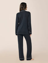 Load image into Gallery viewer, Papinelle Kate Modal Soft Full Length PJ Set (Black)
