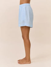 Load image into Gallery viewer, Papinelle Sabrina Stripe Boxer &amp; Singlet Set (Blue Bell)
