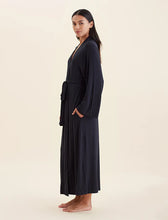 Load image into Gallery viewer, Papinelle Kate Modal Soft Maxi Robe (Black)
