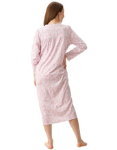 Load image into Gallery viewer, Givoni 5LP40C Chantal Mid Length Cotton Nightie (Pink)
