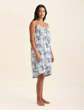 Load image into Gallery viewer, Papinelle Toile De Jouy Strappy Nightie (French Blue)
