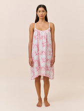 Load image into Gallery viewer, Papinelle Toile De Jouy Strappy Nightie (Pink Lemonade)
