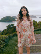 Load image into Gallery viewer, Papinelle Karen Walker Lillies Flowy Boxer PJ Set (Lily Pink)
