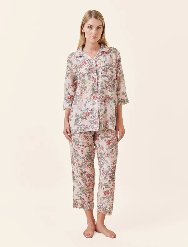 Papinelle Layla Crop PJ Set (Pink)
