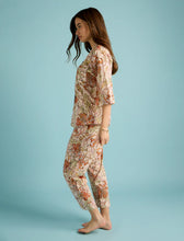 Load image into Gallery viewer, Papinelle Karen Walker Lillies Flowy Crop PJ Set (Lily Pink)
