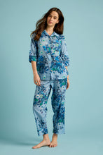Load image into Gallery viewer, Papinelle Karen Walker Love Letters Crop PJ Set (Skyway Blue)
