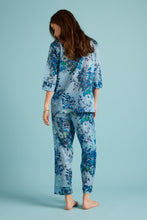 Load image into Gallery viewer, Papinelle Karen Walker Love Letters Crop PJ Set (Skyway Blue)
