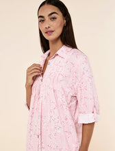 Load image into Gallery viewer, Papinelle Cheri Blossom Cosy Pleat Front Nightie (Parfait Pink)
