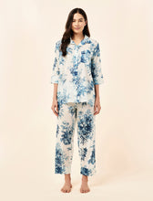 Load image into Gallery viewer, Papinelle Karen Walker Romantic Crop PJ Set (Teal)
