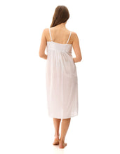 Load image into Gallery viewer, GIVONI -  Short Dobby  Cotton Chemise Nightie (Multi)
