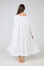Load image into Gallery viewer, Arabella MD 29  Free size dress (White)
