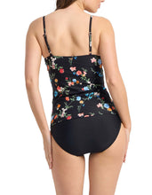 Load image into Gallery viewer, Sunseeker Japan Soft Twist Ruched Tankini Top (Black)
