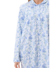 Load image into Gallery viewer, Givoni 7LK91M - Mira long collared nightie (Blue)
