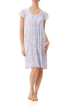 Load image into Gallery viewer, Givoni  Short Nightie  2AF42C - Blue floral
