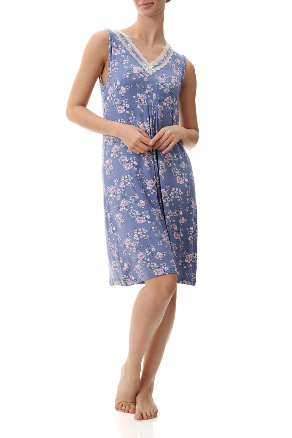 Givoni 2LG92P - Short Sleeveless Nightie Patty (Dusk)