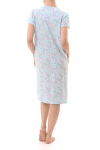 Load image into Gallery viewer, Givoni Sleeved Cotton Nightie  - Victoria Mint  2LP06V

