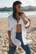 Load image into Gallery viewer, Sea Level  Vacay Cruise Shirt (White)
