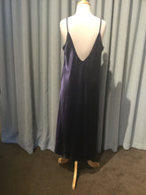 Load image into Gallery viewer, Essence Satin Chemise- 051CHC- Long shoestring strap (Black) (Red) (Pearl)
