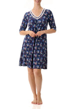Load image into Gallery viewer, Givoni  3KV06A Short nightie Alexa Royal (Navy)
