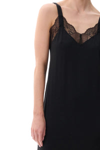 Givoni 3LE01 - Mid length Chemise (Black)