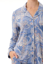 Load image into Gallery viewer, Givoni 3LG41D Dana Long Modal Pyjama Set (Blueberry)
