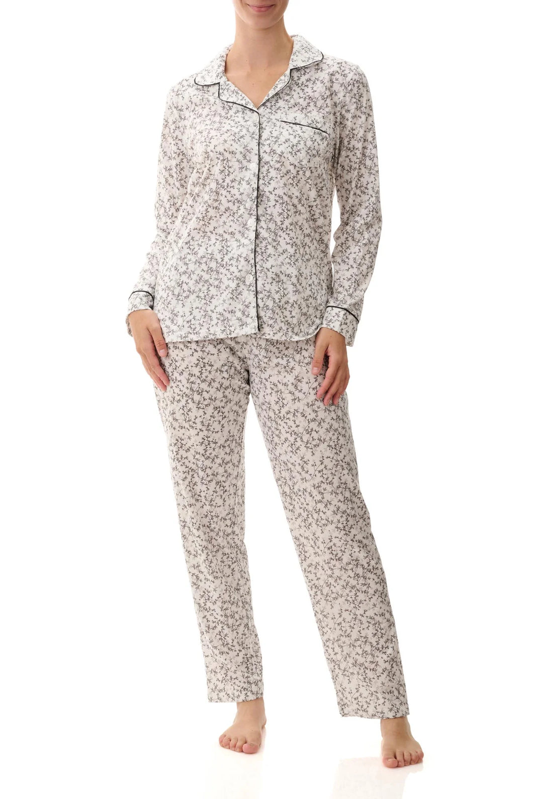 Givoni 3LP66D Long Pyjama Danica (Black/White)