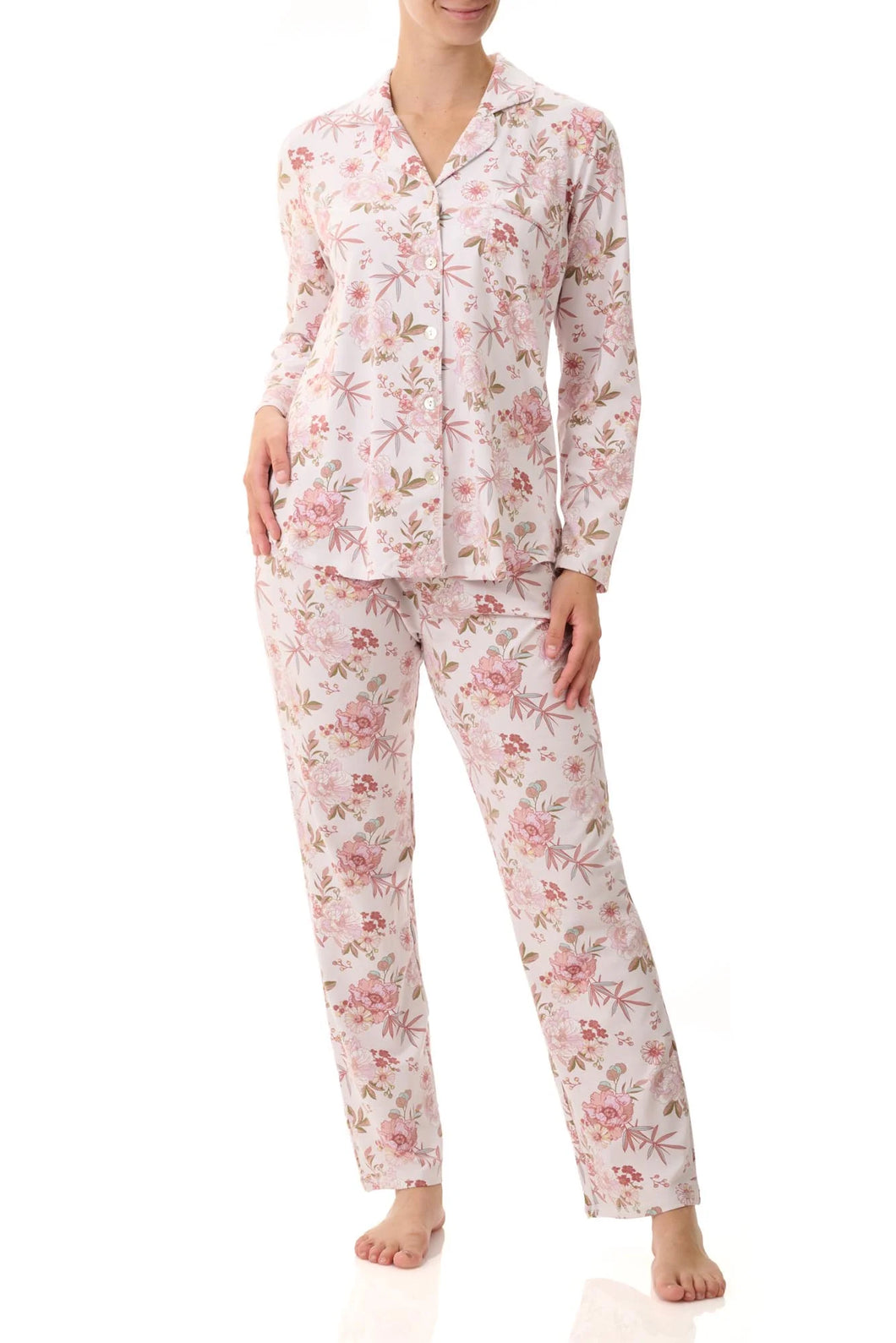 Givoni 3LZO9G Long Pyjama Gloria (Pink / Mocha)