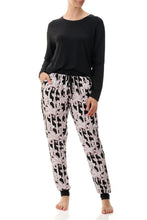 Load image into Gallery viewer, Givoni  3VA35M - Ski Pyjama with Modal Top Maya (Black)
