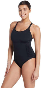 Zoggs Multiway Swimsuit Chlorine Resistant (Black))