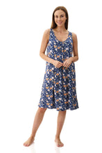 Load image into Gallery viewer, Givoni 6KV39S Sandra Sleeveless Short Nightie (Navy)
