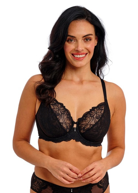 Wacoal Abellia Classic Underwire Bra (Black)